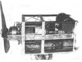 A Statax engine in its frame