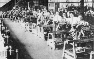 Sturtevant 5A assembly line in 1913