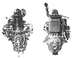 Sunbeam Dyak, rear and front view