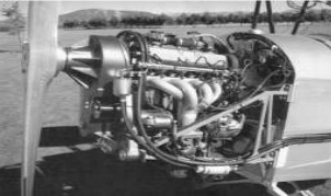 Suzuki engine installation on an aircraft 1