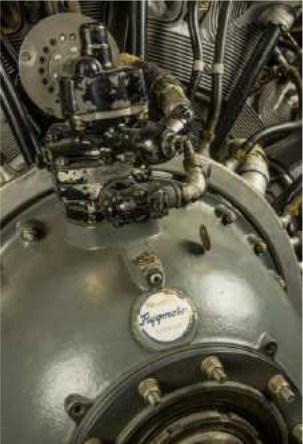 SFA logo on engine plate