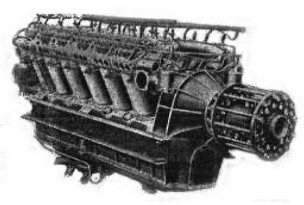 800 hp Talbot Coatalen engine