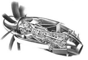 TP400-D6 engine, cutaway