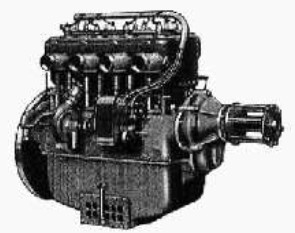 Teller Panhard 4-cylinder in-line engine