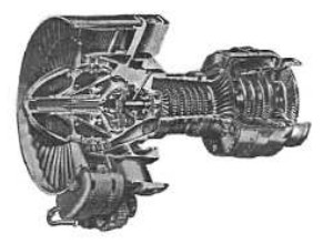 Lycoming ALF-502, cutaway