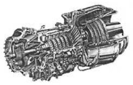 Lycoming T-53, cutaway