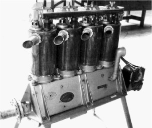 The Aster four-cylinder engine