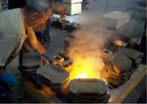 Light alloy casting