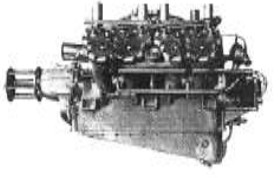 Motor Thomas 890, vista lateral izquierda