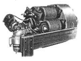 Motor Trebert tipo barril