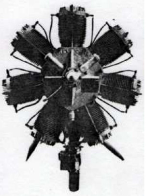 Bailey 7-cylinder radial engine