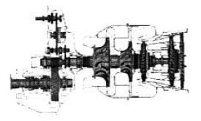 Arquitectura del Turbomeca Ardiden