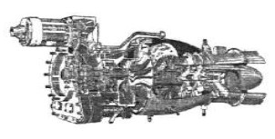 Turbomeca Artouste IC, seccionado