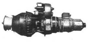 Turbomeca Oredon de 140 CV con un alternador