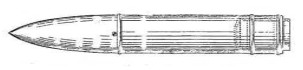 View of Unge's projectile