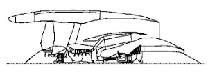 Proyecto de turbofan Kon, dibujo