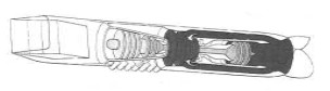 Snecma solution, in subsonic mode
