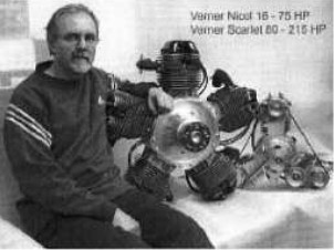 Verner radial engine