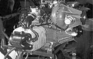 Verner VM133 installed on a trike