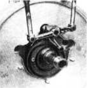 Better view of the disc with a looped track