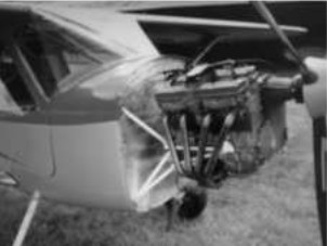 Appearance of an installed Vija engine