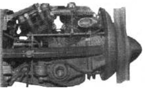 Front fairing, propeller, etc. of the V. Picador engine