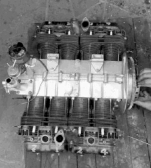 The version of an eight-cylinder VW engine