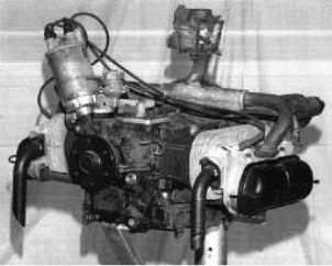 An old VW engine, converted