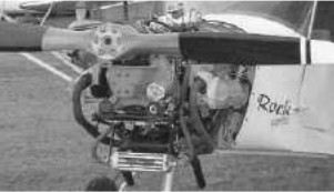 Complete VW engine with gearbox and oil cooler