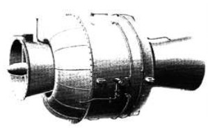 Heinkel-Von Ohain HeS-3b engine