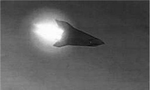 The HTV-3x in flight