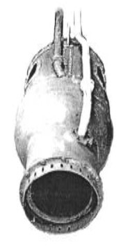 HWK 109-509A chamber with coolant line