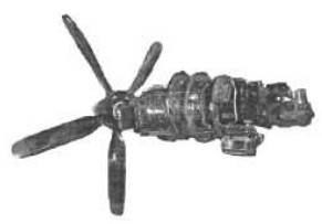 Walter M-601 con hélice