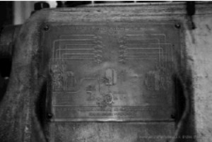 Placa informativa del encendido