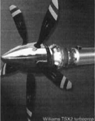 Turbohélice Williams TSX2