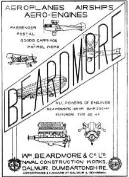 Beardmore ad from 1920