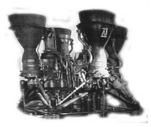 Agrupación de 4 motores YF
