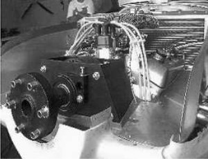 Motor de automoción con cilindros en V