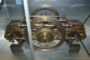 The Bernard-Kress engine exposed at the Viena museum