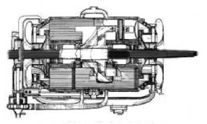 Bleser - Sección interior del motor