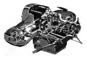 Another BMW motorcycle engine cutaway