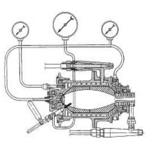Motor de combustible líquido italiano