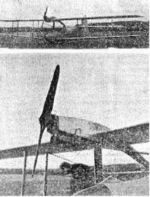 Pierre Bonnet Glider and engine