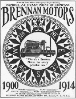Anuncio de la marca Brennan