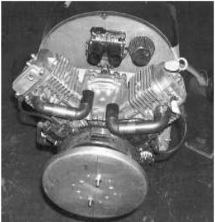 Briggs & Stratton V-2 motor