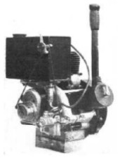 Small Bristol starting motor