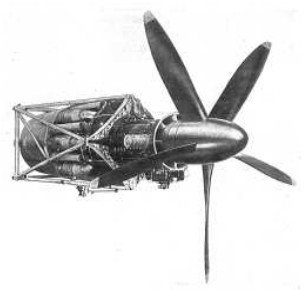 Theseus with 5-blade propeller