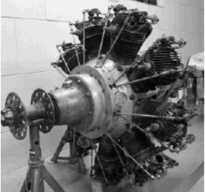 Un 9-cylinder Salmson without asymmetric gear