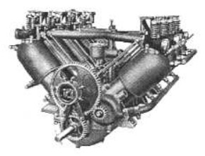 Brouhot motor en V
