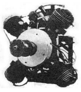 Radial de cuatro cilindros